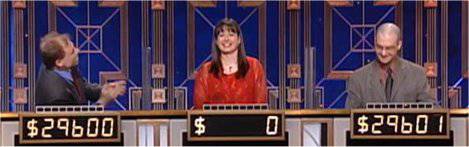 Final Jeopardy (8/10/2020) Bob Harris, Leslie Shannon, Eric Newhouse