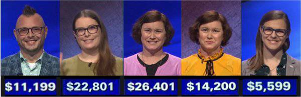 Jeopardy! champs, week of December 7, 2020