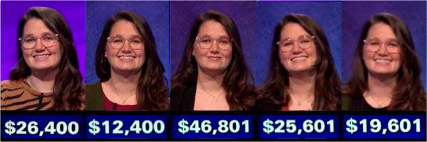 Jeopardy! champs, week of February 3, 2020