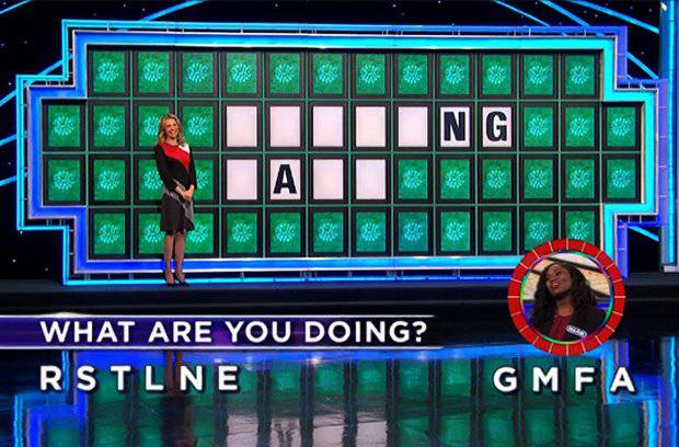 Marie on Wheel of Fortune (1-29-2020)