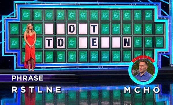 Tommy on Wheel of Fortune (1-9-2020)