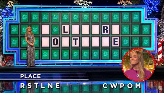 Jessica on Wheel of Fortune (12-23-2020)