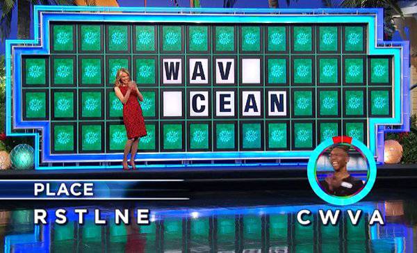 Christian on Wheel of Fortune (3-17-2020)