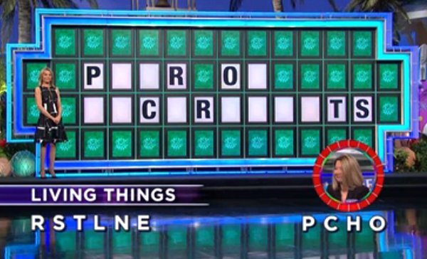Grace on Wheel of Fortune (4-9-2020)