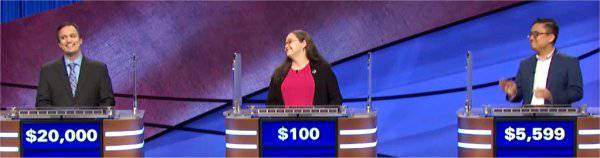 Final Jeopardy (2/11/2021) John Focht, Kate Willcox, Stan Park