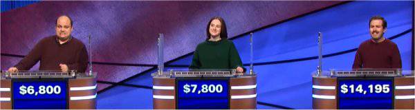 Final Jeopardy (2/15/2021) Lance St. Laurent, Karen Ellestad, Phil Hoffman