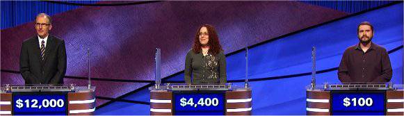 Final Jeopardy (2/2/2021) Steve Crupi, Myrlin Hermes, Henry Michaels