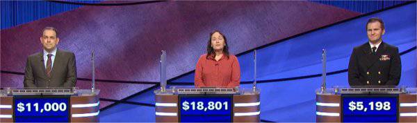 Final Jeopardy (3/10/2021) Zach Shrier, Lori White, James Fraser