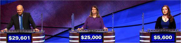 Final Jeopardy (4/2/2021) Scott Showfelt, Mary Dixon, Stephanie Chapman