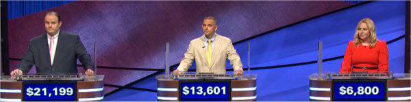 Final Jeopardy (4/23/2021) Kelly Donohue, Dan Singer, Kimberly Stunkel