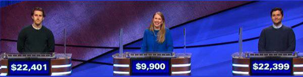 Final Jeopardy (4/7/2021) Brandon Deutsch, Amy Rey, Sebastián Martinez Valdivia