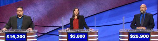 Final Jeopardy (4/9/2021) Pasquale Palumbo, Jennifer Leong Evans, Dennis Chase