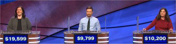 Final Jeopardy (5/13/2021) Amanda Ganske, Matt McAndrews, Susan Schulman