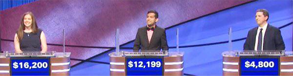 Final Jeopardy (5/18/2021) Karen Farrell, Nibir Sarma, Steve Moulds