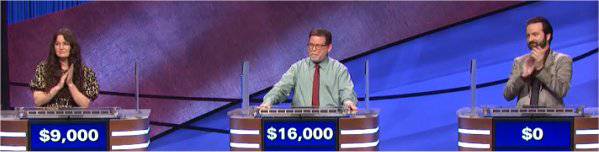 Final Jeopardy (5/20/2021) MacKenzie Jones, Kevin Walsh, Ben Henri