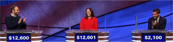 Final Jeopardy (6/1/2021) Kevin Hirsh, Robin Lozano, Dominic Rios