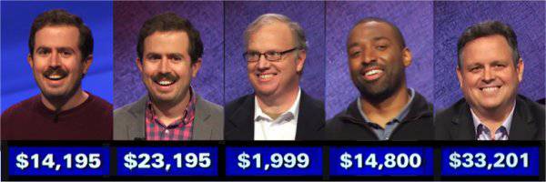 Jeopardy! champs, week of February 15, 2021