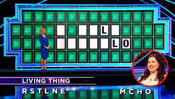 Grace on Wheel of Fortune (1-11-2021)