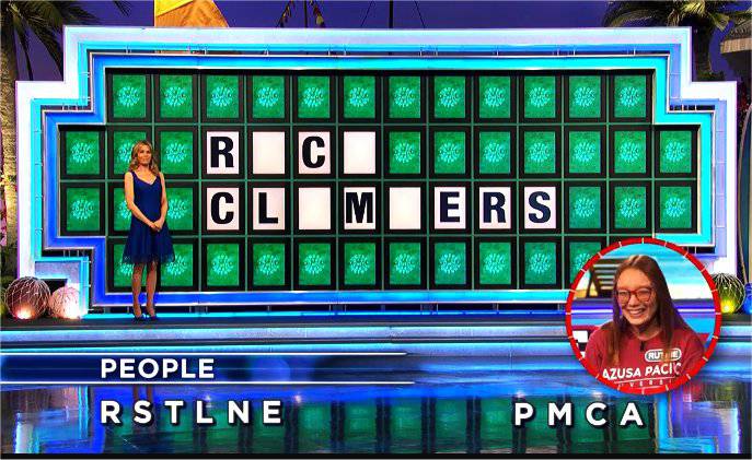 Ruthie on Wheel of Fortune (4-7-21)