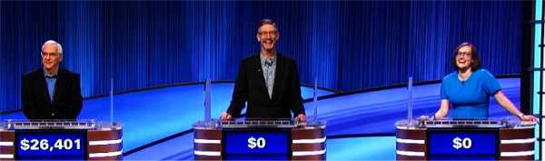 Final Jeopardy (12/13/2021) Sam Buttrey, J.P. Allen, Katie Reed