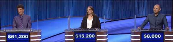 Final Jeopardy (9/15/2021) Matt Amodio, Maureen Skehan, Nick Auricchio