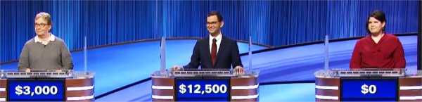 Final Jeopardy (10/27/2021) Nancy Donehower, Tyler Rhode, Jennifer Mosher