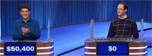 Final Jeopardy (10/7/2021) Matt Amodio, Tyler Seiple, Maddie Williams