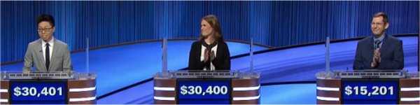 Final Jeopardy (11/15/2021) Andrew He, Molly Carol, Jeff Meyers