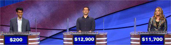 Final Jeopardy (6/25/2021) Arman Ramnath, Austin Weiss, Nikkee Porcaro