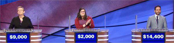 Final Jeopardy (6/8/2021) Verlinda Johnson Henning , Molly Feibel, Tim Lopez