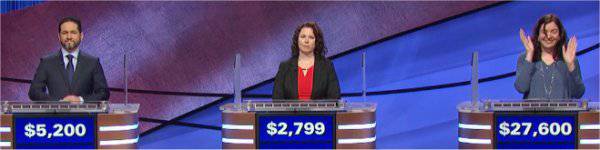 Final Jeopardy (6/9/2021) Tim Lopez, Shannon Debushorn, Mara Davis