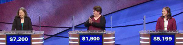 Final Jeopardy (7/2/2021) Courtney Shah, Nanci Skinner, McKenzie Miller
