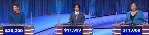 Final Jeopardy (9/14/2021) Matt Amodio, Daniel Lee, Elizabeth Hunter