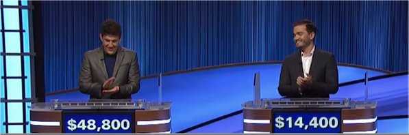 Final Jeopardy (9/24/2021) Matt Amodio, Troy Pozirekides, Rebecca Fox