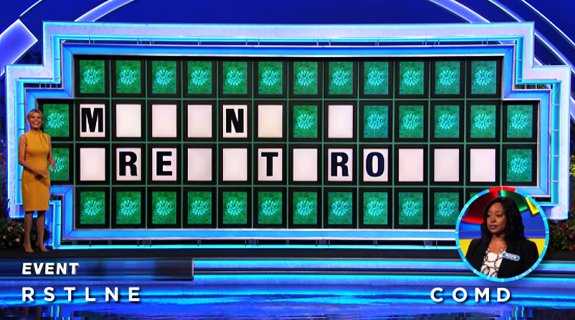 Ruth on Wheel of Fortune (10-18-21)