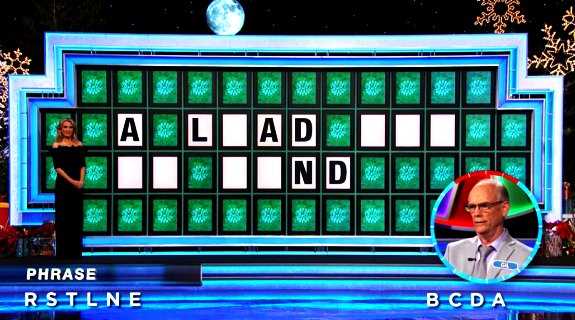 Gil on Wheel of Fortune (12-16-21)