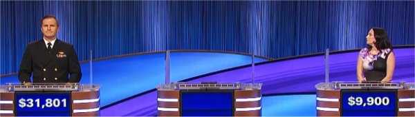 Final Jeopardy (10/19/2022) James Fraser, Reneé Russell, Pam Schoenberg