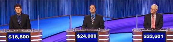 Final Jeopardy (11/10/2022) Matt Amodio, John Focht, Sam Buttrey