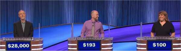 Final Jeopardy (12/16/2022) Ray Lalonde, Neal Gettling, Elizabeth Pontefract