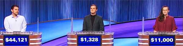 Final Jeopardy (12/2/2022) Cris Pannullo, Josh Gregor, Ilana Freedman