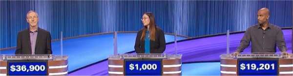 Final Jeopardy (12/21/2022) Ray Lalonde, Mary Dishigrikyan, Michael Vaz
