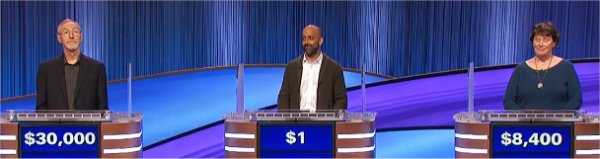 Final Jeopardy (12/28/2022) Ray Lalonde, Omkar Bhatt, Jamie Fletcher