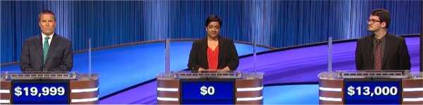 Final Jeopardy (7/12/2022) Steve Clarke, Tehmeena Malik, Ben Coller
