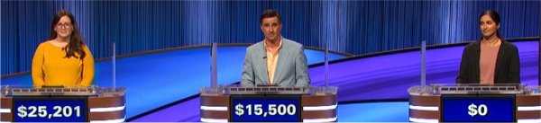 Final Jeopardy (7/14/2022) Emily Fiasco, Mark Primiano, Anjali Bhat