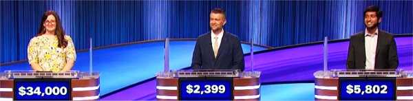 Final Jeopardy (7/15/2022) Emily Fiasco, Christopher Arns, Anmol Sinho