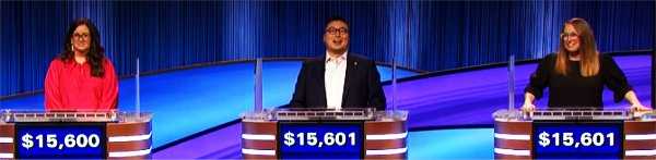 Final Jeopardy (7/18/2022) Emily Fiasco, William Chou, Erica Weiner-Amachi