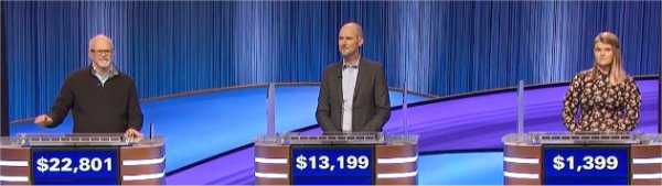 Final Jeopardy (7/26/2022) Ed Coulson, Mark Stover, Alexa Jakob