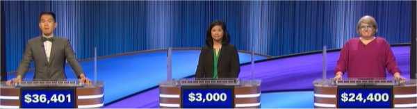 Final Jeopardy (7/6/2022) Yungsheng Wang, Jen Alfonso-Punzalan, Alicia O’Hare