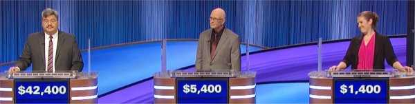 Final Jeopardy (9/12/2022) Luigi de Guzman, Tim Faulkner, Katherine May