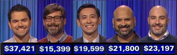 Jeopardy! champs, week of December 5, 2022